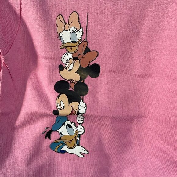 Disney pink Mickey Donald Duck Dress for baby 18months - Picture 5 of 6